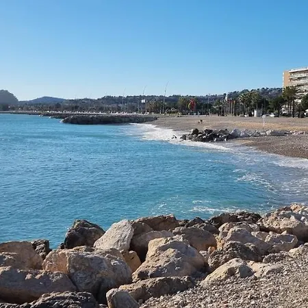 Ferienwohnung 2 Pieces Calme Et Fonctionnel Cagnes-sur-Mer Exterior foto